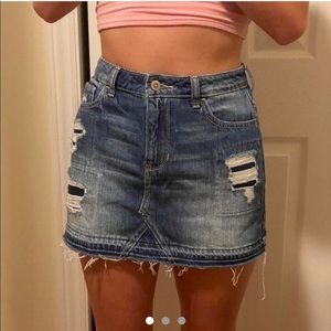 Super cute jean skirt! Never worn. Bought them in 8th grade & never wore it!